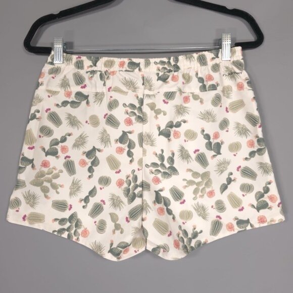 NWT THE NORTH FACE Shorts LARGE 14/16 Youth Girls Water Ripple Cactus Print - Picture 2 of 11